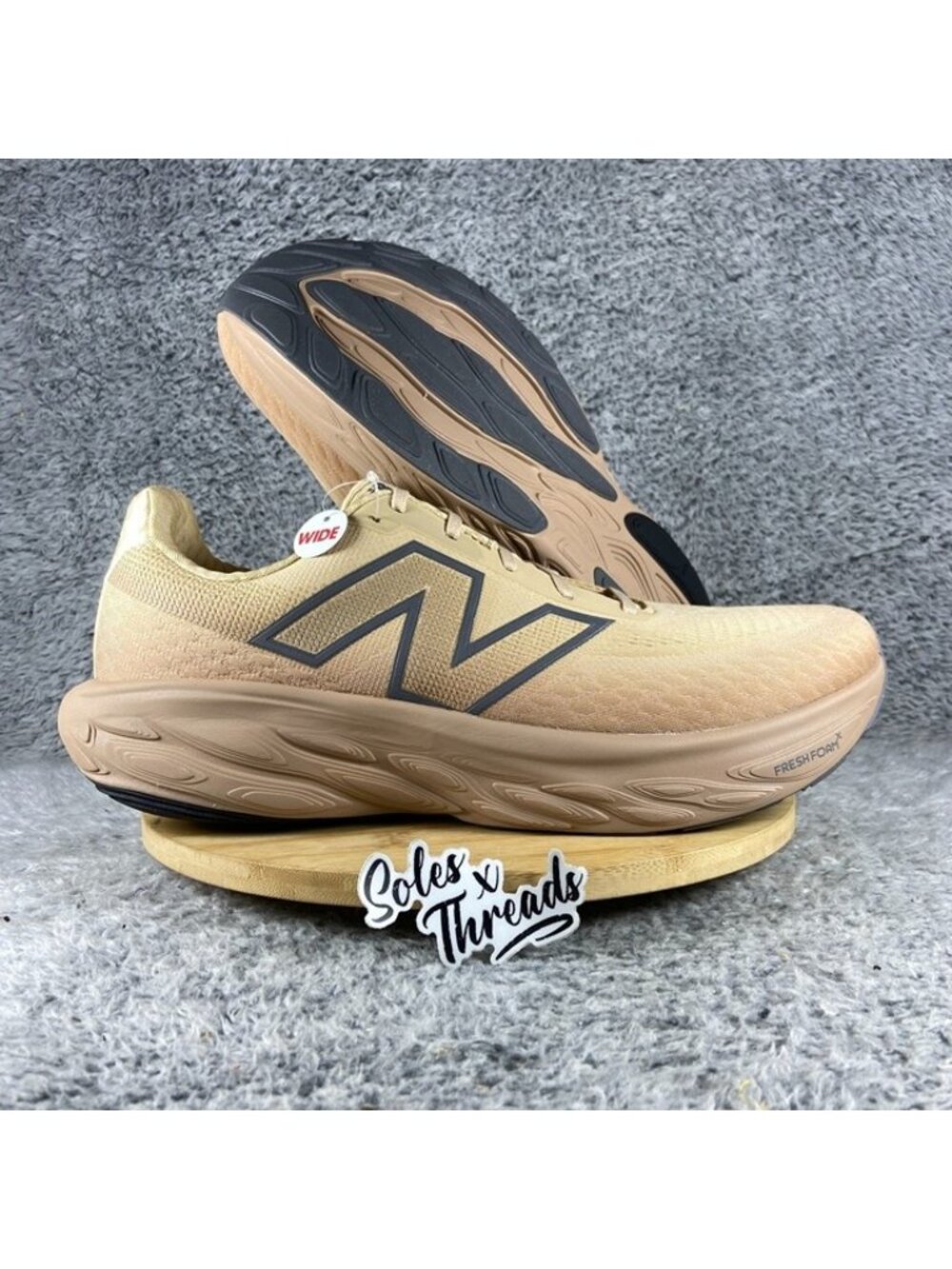 New Balance Fresh Foam X 1080 v14 Size 16 WIDE Men Running Desert Clay M108014C